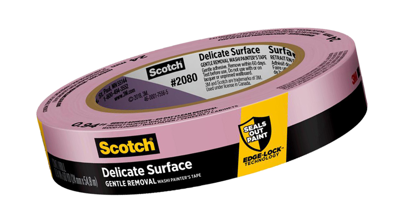 3M Scotch Painters Tape 2080 (Low Tack) 1 X 60 yd. - World Paint