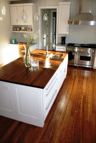 Bamboo Themed Kitchen  Ambient Bamboo Floors