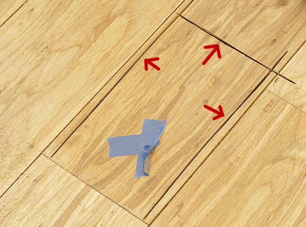 Cut Seams In Flooring Plank