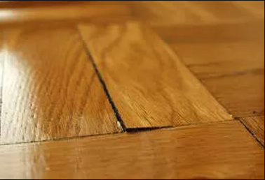 Water Damaged Oak Floor