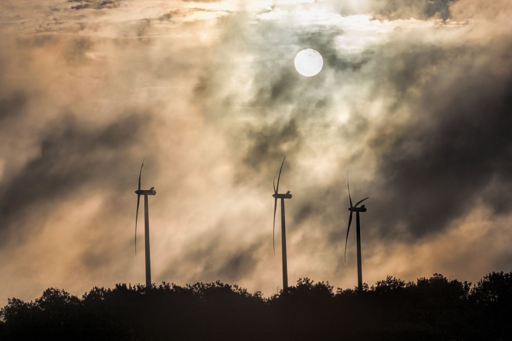 Wind farm is part of the sustainable living package