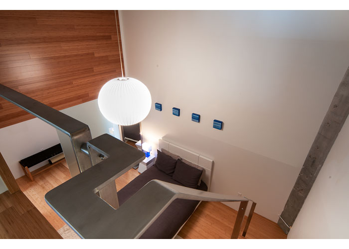 Boston loft conversion with bamboo floor