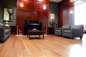 Carbonized Wide Plank Bamboo Flooring