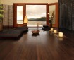 image showing indoor of an house with a focurs on the bamboo flooring