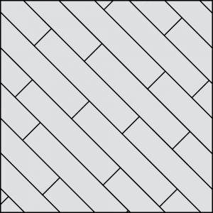 Diagonal Plank Pattern Installation
