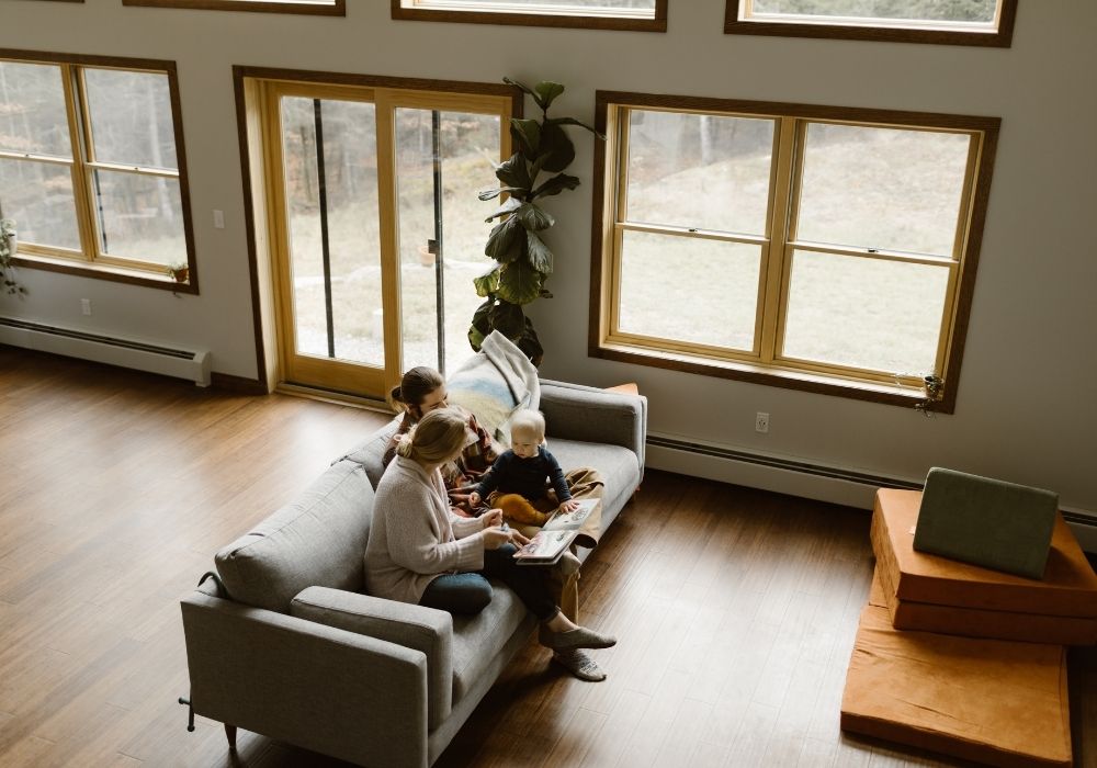 bamboo-floors-green-living-room