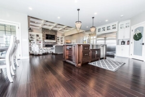 Coffee Handscraped Bamboo Flooring