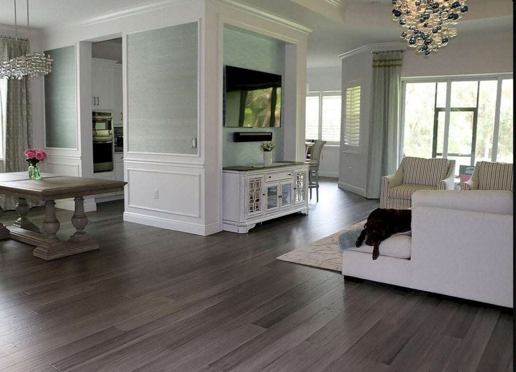 Ashwood Gray flooring in bamboo