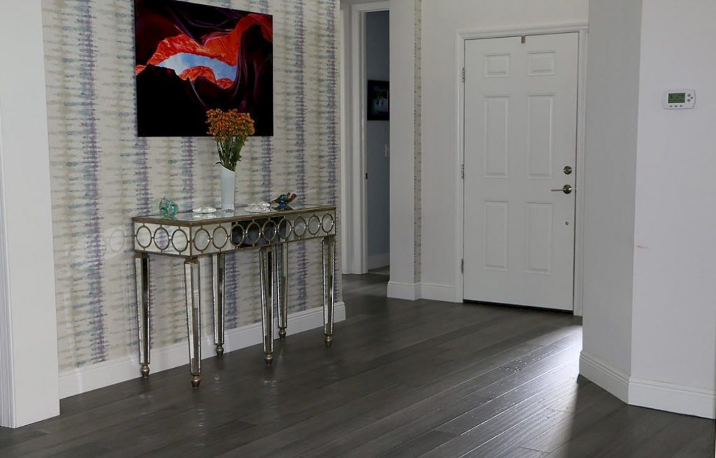 Ashwood Distressed Gray Bamboo Flooring