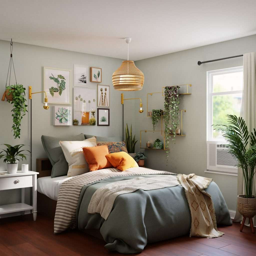 Plants for bedroom decor