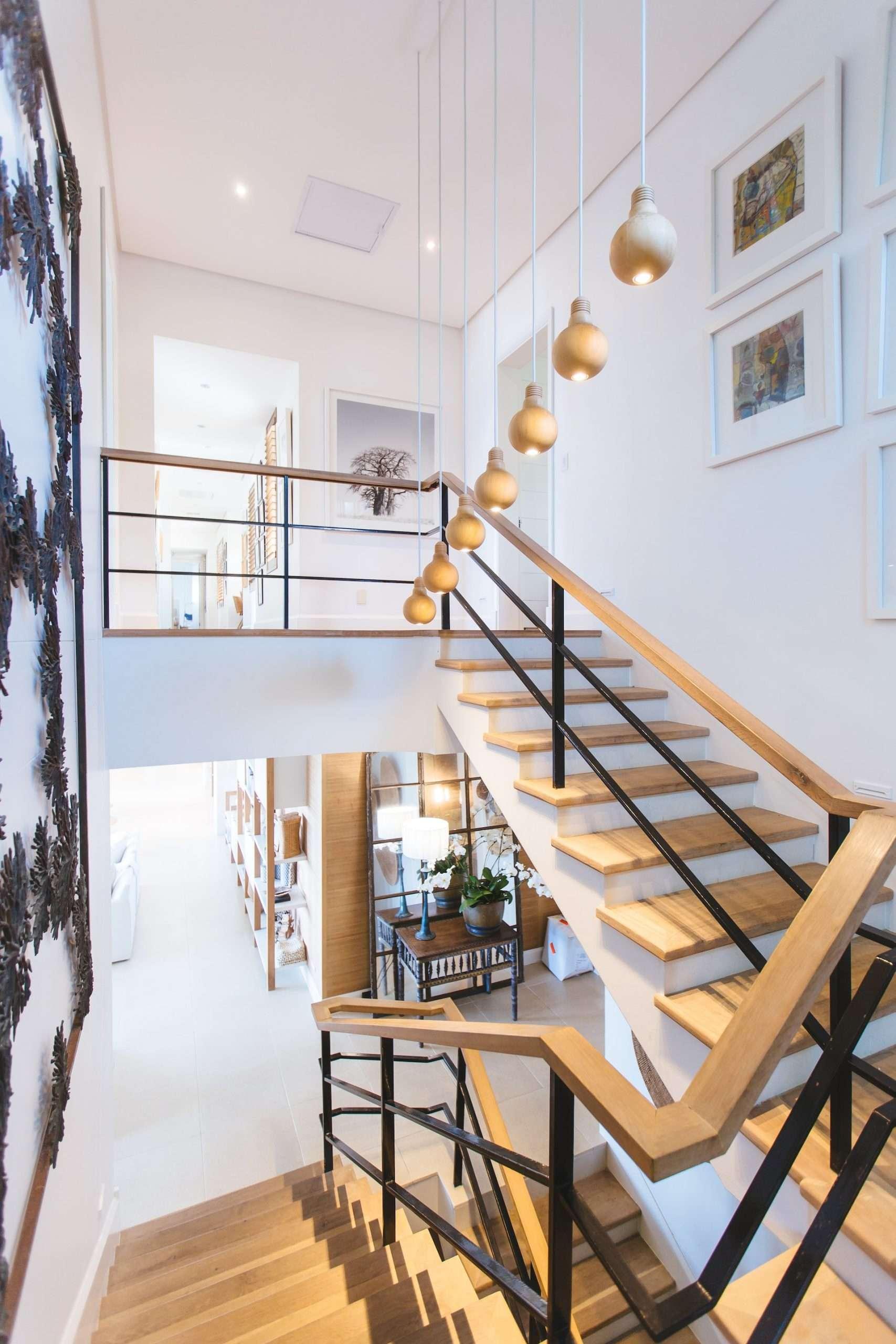 Floating treads get more support with some great staircase design ideas.