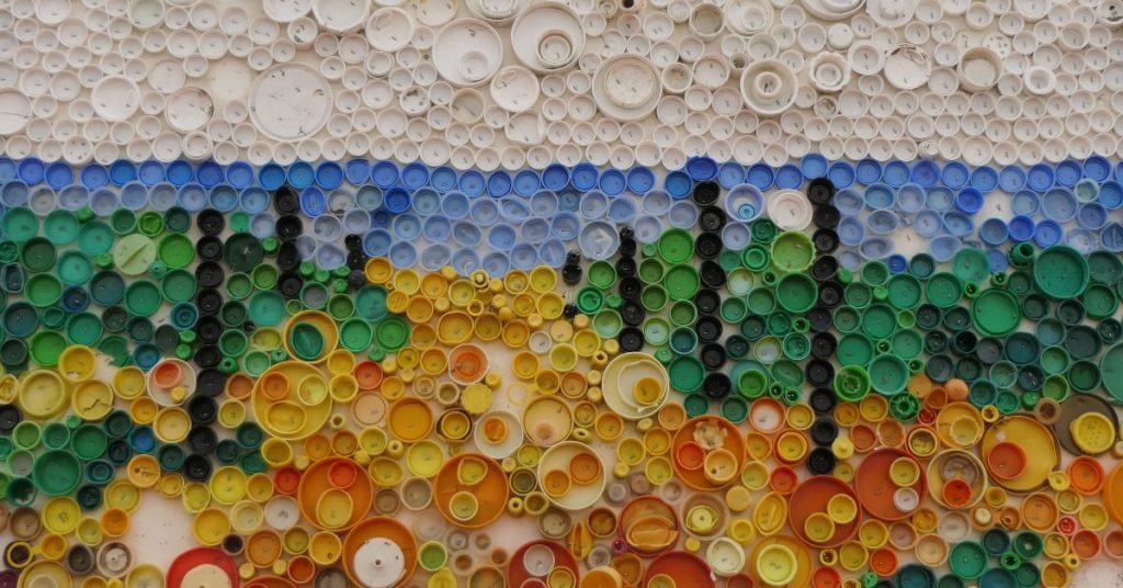 Upcycling ideas with bottle caps 