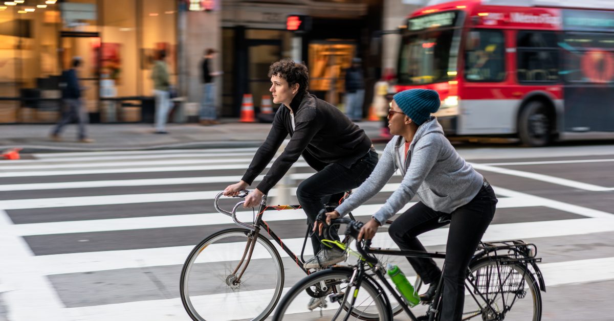 Going green - cycling in the city