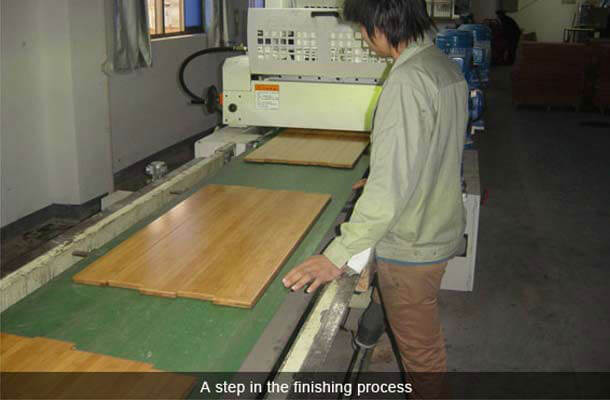 finishing process