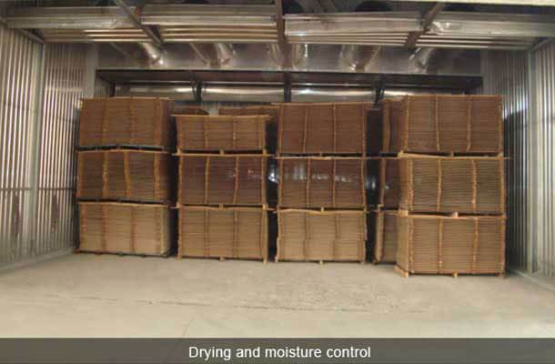 bamboo drying and moisture control