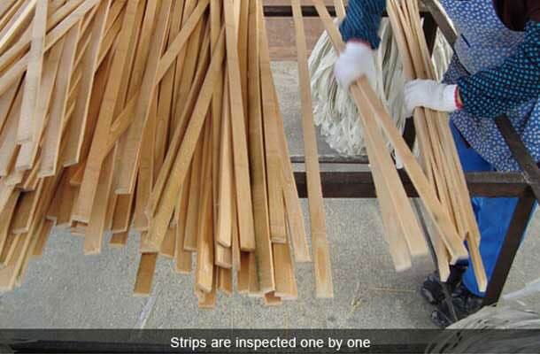 how bamboo flooring is made strip inspection