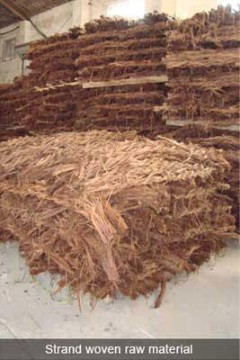 strand woven raw material