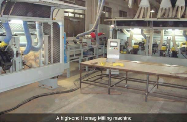 high end homang milling machine
