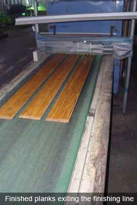 finsihed planks