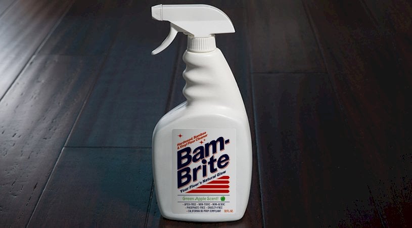 Bam-Brite Hardwood & LVP Cleaner Spray