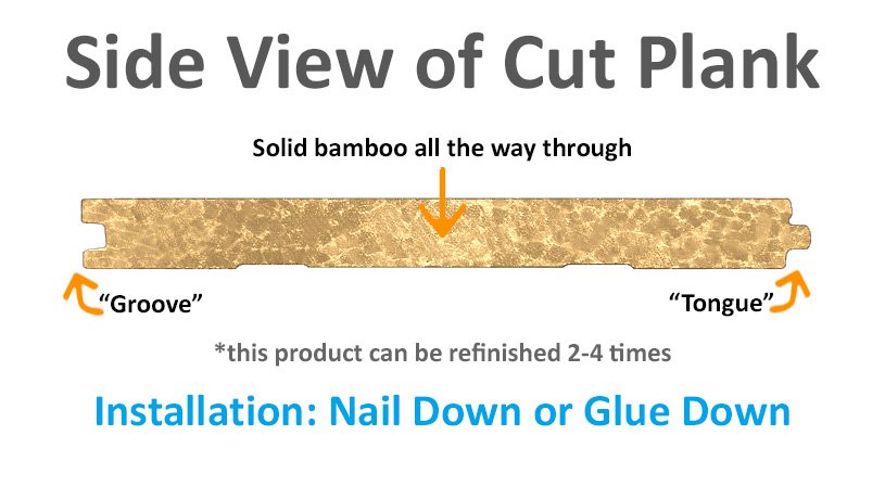 Natural Wide Plank Bamboo
