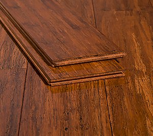 Carbonized Antiqued Rustic Handscraped Nail Down Bamboo Floors46 p