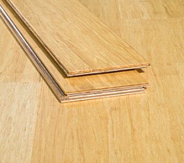 Natural Stranded Locking Floating Bamboo Flooring6659