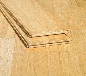 Natural Wide Plank Strand Bamboo Premium Quality Glue Down Floor559 p