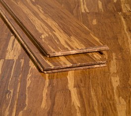Tiger Marbled Natural Carbonized Hardwood Strand Bamboo Floors444