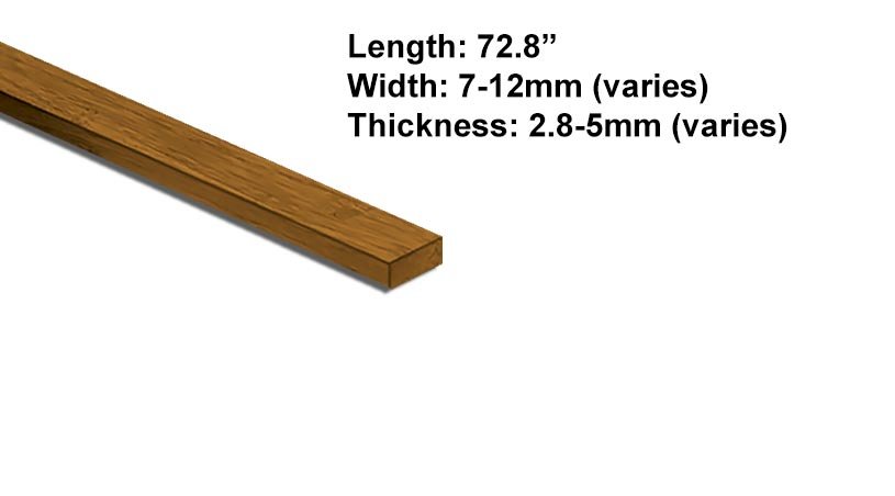 Bamboo Spline for 1/2 in Floors