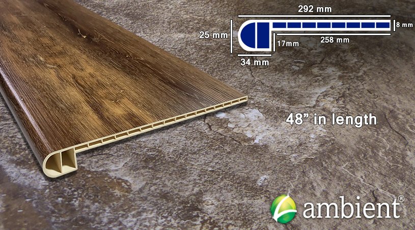 Cervantes Oak PVC Stair Tread