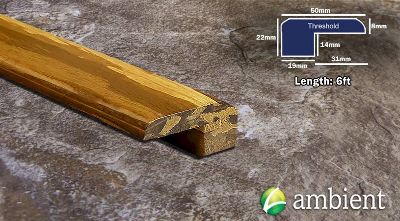 Tiger Rounded Bamboo Threshold