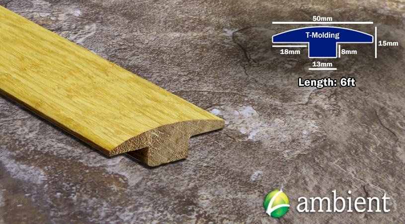 Natural Strand Bamboo T- Molding