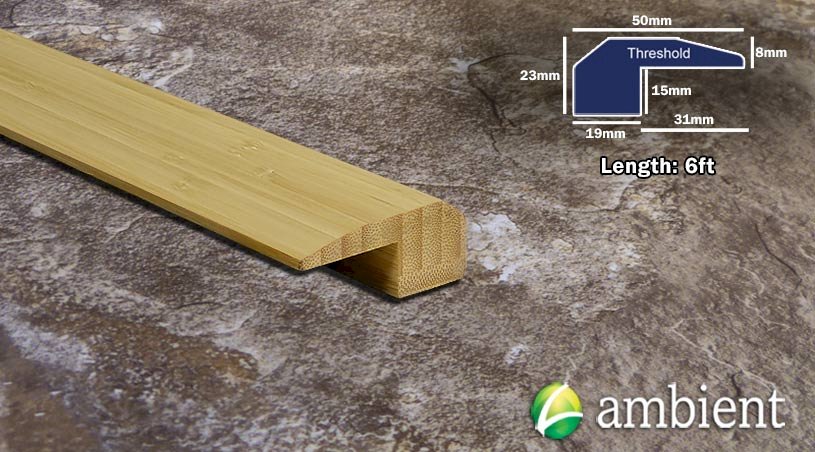 Natural Vertical Bamboo Threshold