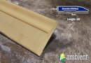 Natural Horizontal 1/2 in Decorative Bamboo Baseboard