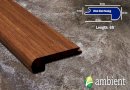 Carbonized Antiqued 3/8 Click Bamboo Stair Nose