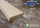 Annapolis White Overlap Bamboo Stair Nose