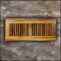 Drop In Bamboo Register Vent Cover4x10 Tiger T