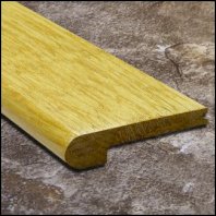 Strand Bamboo Stair Nosing Bull Nose Natural10mm T