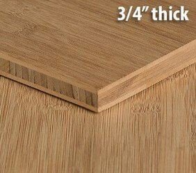 Carbonized Horizontal Flat Grain Bamboo Plywood Sheet Thumb3 4 Inch