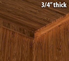 Java Vertical Edge Grain Unfinished Bamboo Plywood Sheet Thumb3 4 Inch