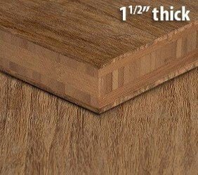 Strand Woven Carbonized Unfinished Bamboo Plywood Hardwood Sheet Thumb1 1 2 Inch