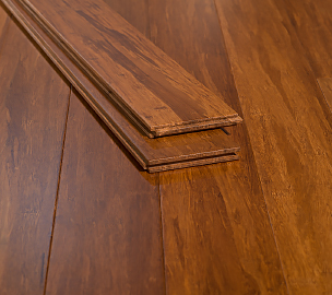 Carbonized Caramelized Strand Bamboo Easy To Install Flooring22