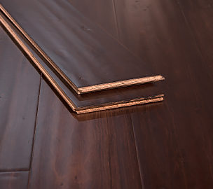 Cocoa Bean Antiqued Strand Eucalyptus Wide Plank Premium Flooring78