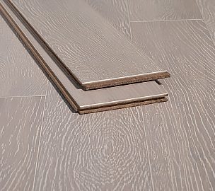 Hewn Fog Cream White Embossed Wide Plank Stylish Ambient Bamboo Floor61