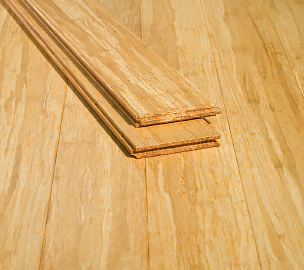 Natural Tongue Groove Solid Stranded Hardwood Bamboo Flooring776