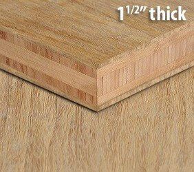 Hardwood plywood sheets